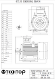 Three Phase Electric Motor 110kW 4P (1485rpm) 415v B3 Foot Mounted TCI315S-4 IP55 Cast Iron - Motor Gearbox Products